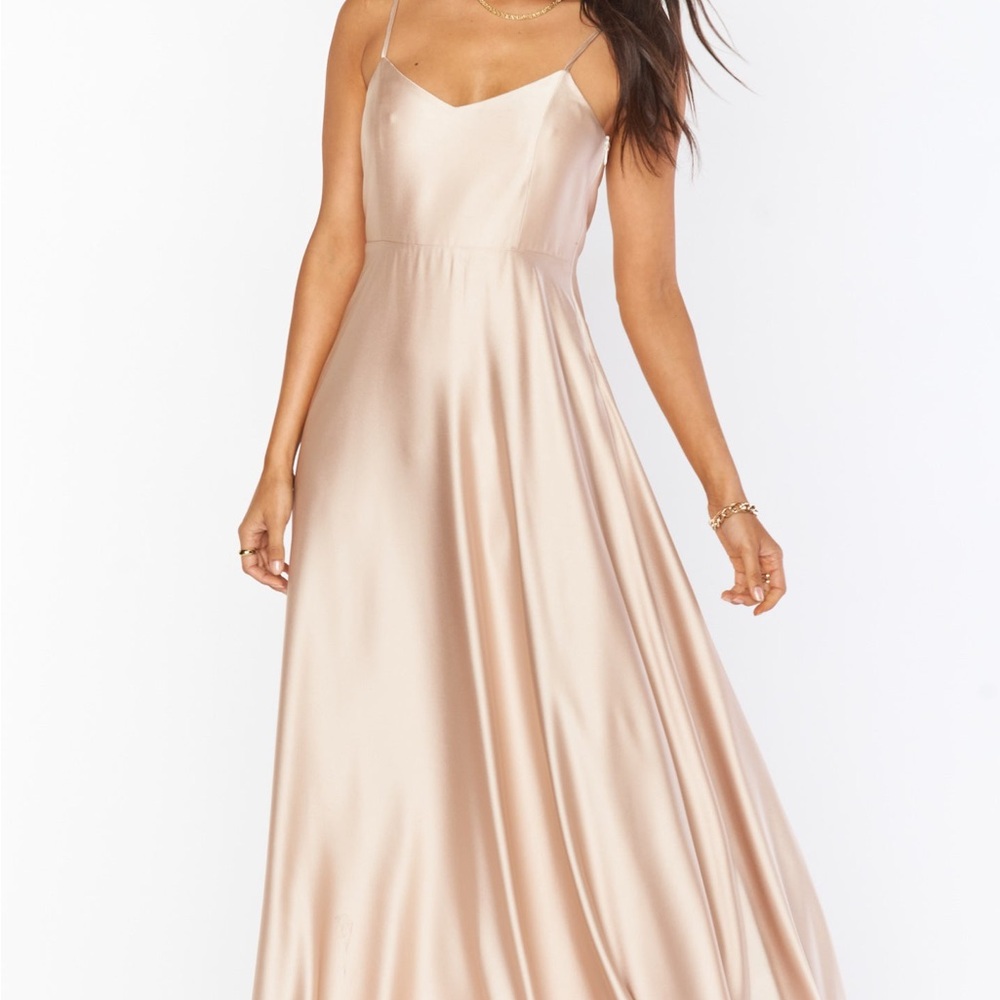 Show Me Your Mumu | Faith Maxi Dress in Champagne